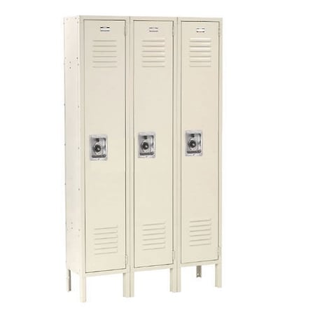Global Industrial 45 in W, 18 D, 78 in H, Tan 254122TN